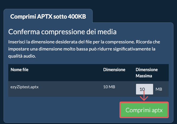 Converti in 400KB Converti in 400KB