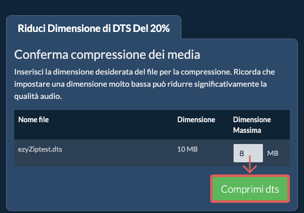 Comprimi 20%
