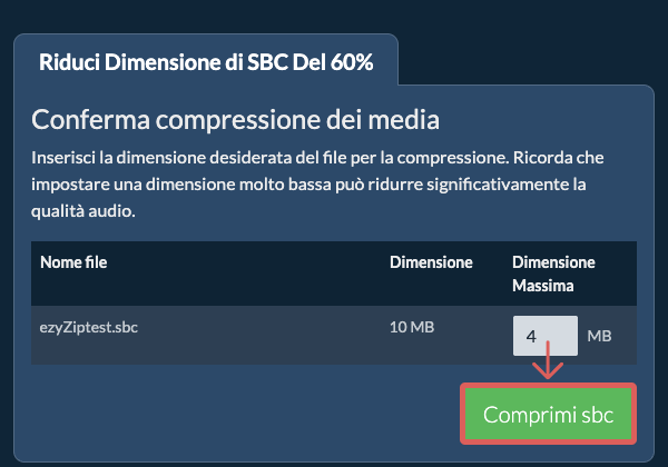 Comprimi 60%