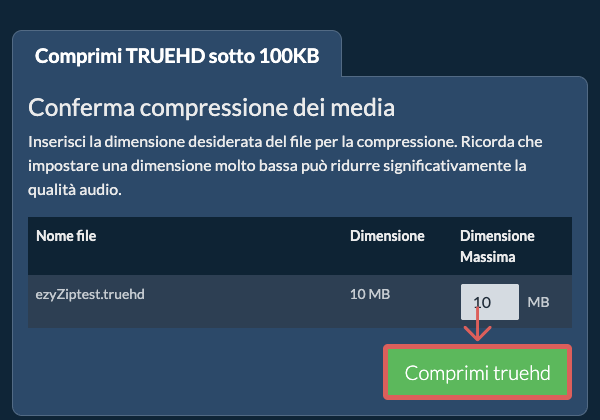 Converti in 100KB