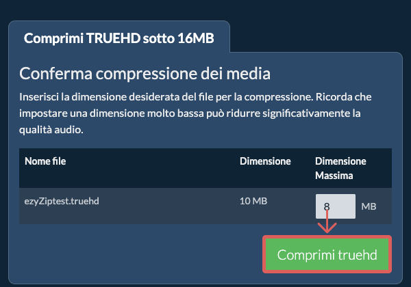 Converti in 16MB
