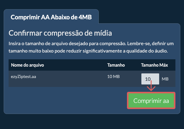 Converter em 4MB Converter em 4MB
