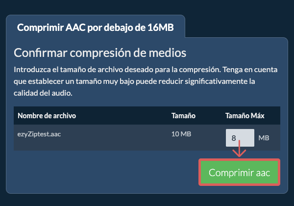 Convertir a 16MB