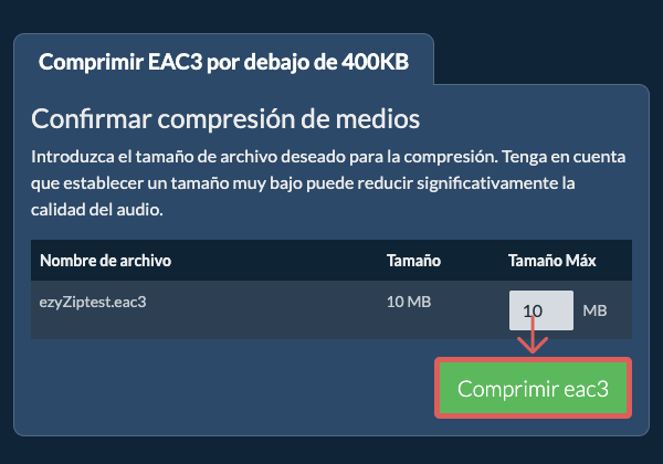 Convertir a 400KB Convertir a 400KB