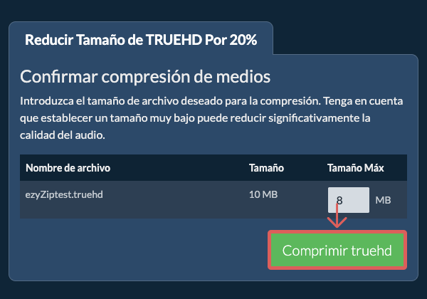 Comprimir 20%