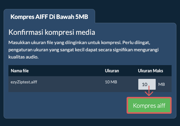 Konversi ke 5MB Konversi ke 5MB