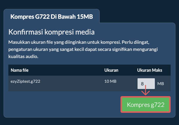 Konversi ke 15MB Konversi ke 15MB