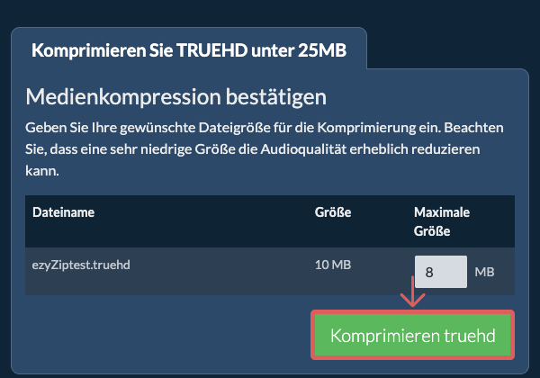 In 25MB konvertieren In 25MB konvertieren