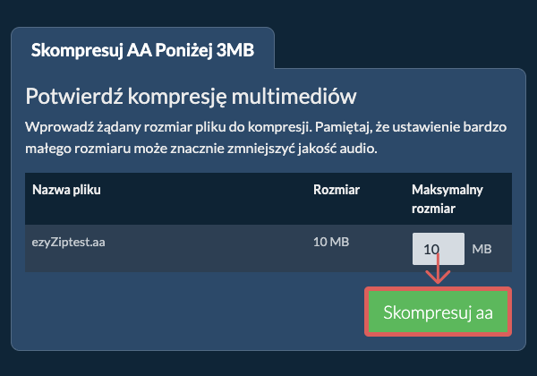 Konwertuj na 3MB Konwertuj na 3MB