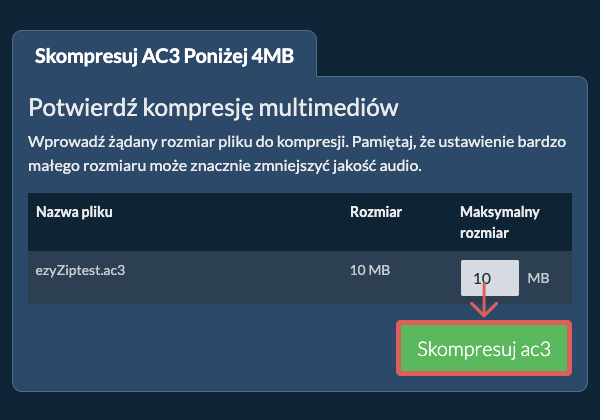 Konwertuj na 4MB Konwertuj na 4MB