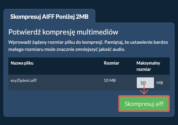Konwertuj na 2MB Konwertuj na 2MB