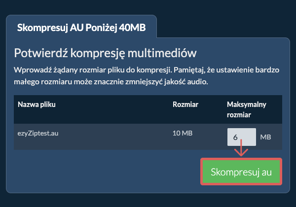 Konwertuj na 40MB Konwertuj na 40MB