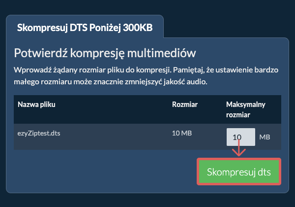 Konwertuj na 300KB Konwertuj na 300KB