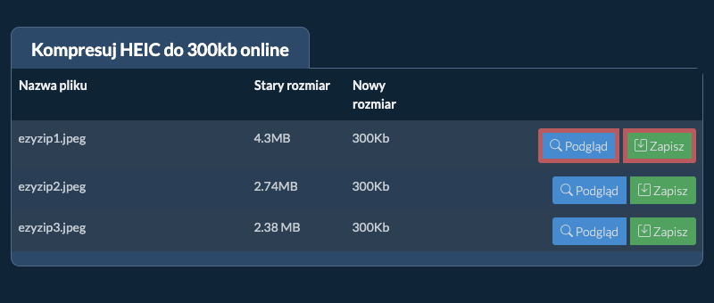 Zapisz