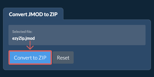 Start conversion to ZIP