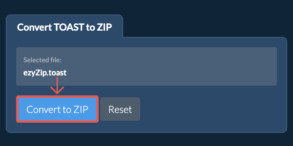 Start conversion to ZIP