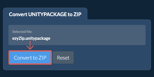 Start conversion to ZIP