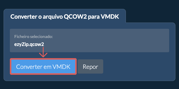 Clique aqui para iniciar a conversão