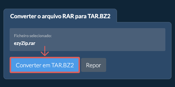 Clique aqui para iniciar a conversão