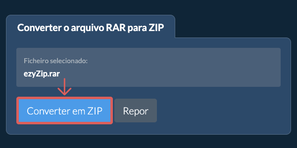 Clique aqui para iniciar a conversão