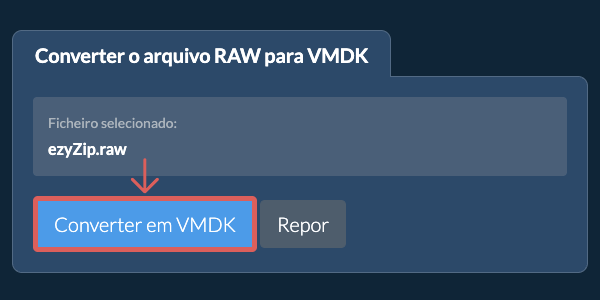 Clique aqui para iniciar a conversão