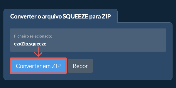 Clique aqui para iniciar a conversão