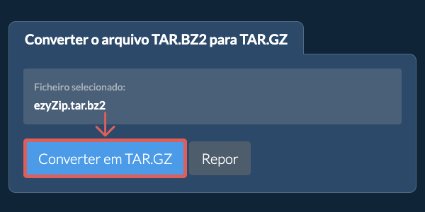 Clique aqui para iniciar a conversão