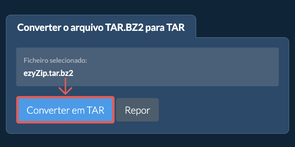 Clique aqui para iniciar a conversão