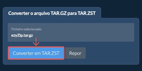 Clique aqui para iniciar a conversão