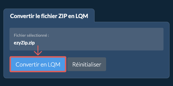 Convertir en LQM