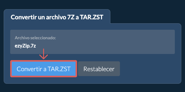 Clic aquí para iniciar la conversión