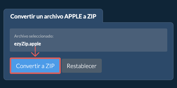 Clic aquí para iniciar la conversión