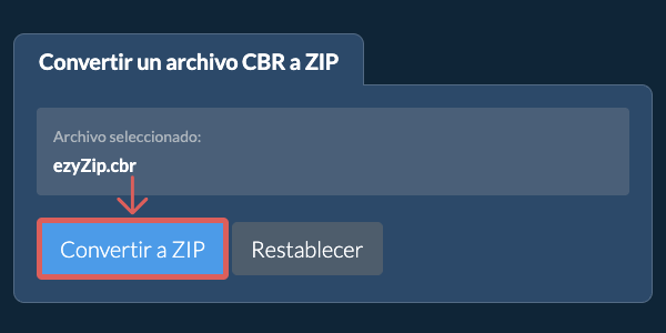 Clic aquí para iniciar la conversión