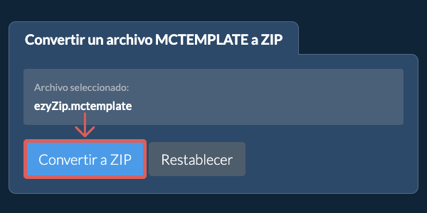 Clic aquí para iniciar la conversión
