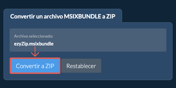 Clic aquí para iniciar la conversión