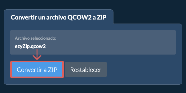 Clic aquí para iniciar la conversión