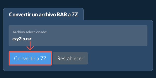 Clic aquí para iniciar la conversión