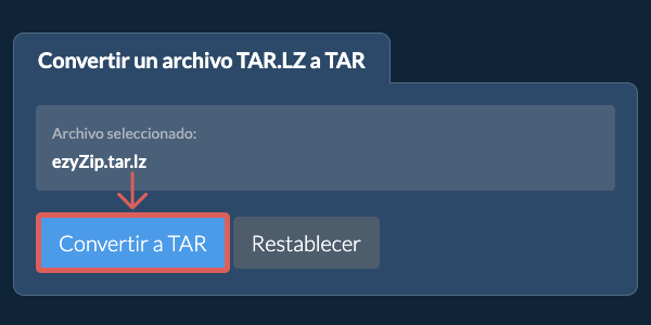 Clic aquí para iniciar la conversión