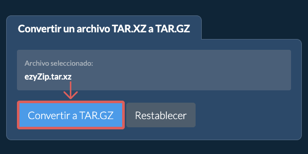 Clic aquí para iniciar la conversión