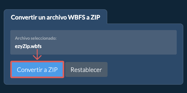 Clic aquí para iniciar la conversión