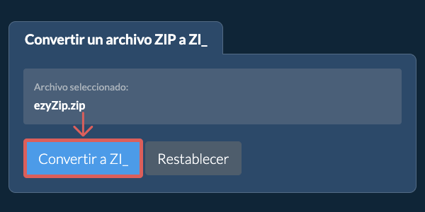 Convertir a ZI_
