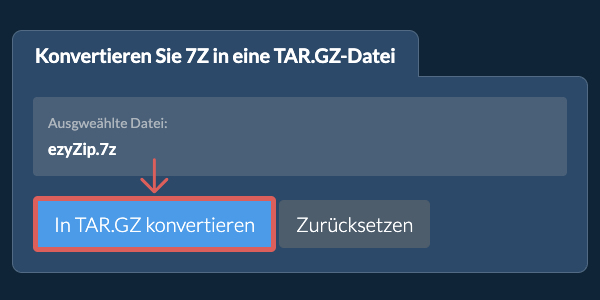 Klicken Sie hier, um mit der Konvertierung zu beginnen