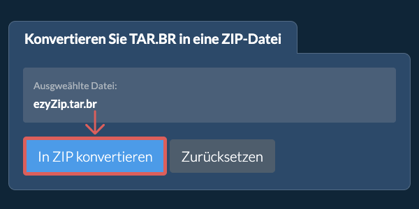 Klicken Sie hier, um mit der Konvertierung zu beginnen