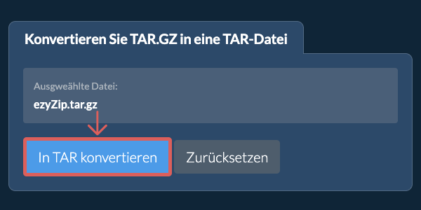 Klicken Sie hier, um mit der Konvertierung zu beginnen