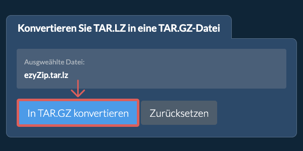Klicken Sie hier, um mit der Konvertierung zu beginnen