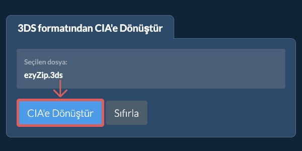 CIA dönüşümüne başlayın CIA dönüşümüne başlayın