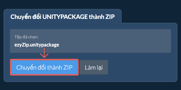 Bắt đầu chuyển đổi thành ZIP Bắt đầu chuyển đổi thành ZIP