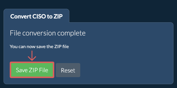 Save ZIP File