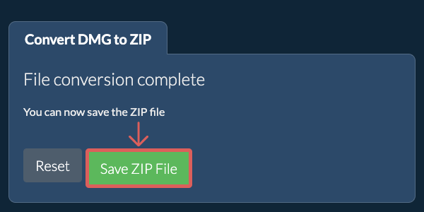 Save ZIP File