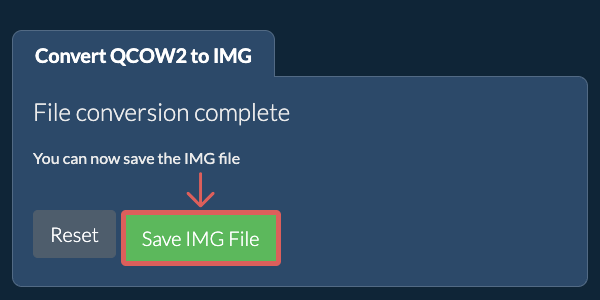 Save IMG File
